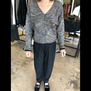 RAQUEL ALLEGRA CROPPED SWEATER